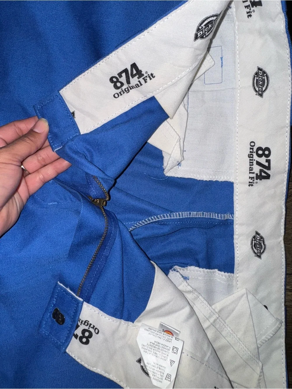 Dickies 874 Original Fit Royal Blue Work Pants